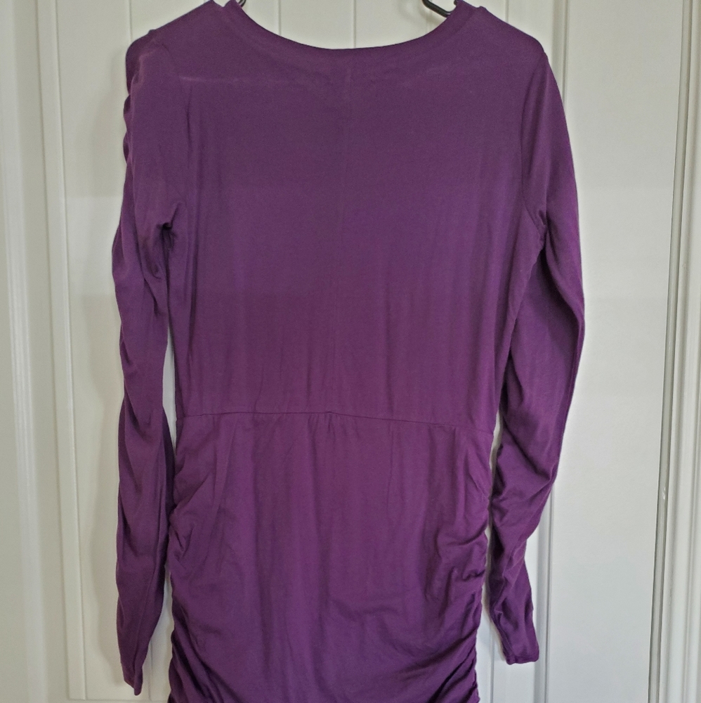 Long sleeve dress.